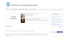 Desktop Screenshot of freechurchcontinuing.org